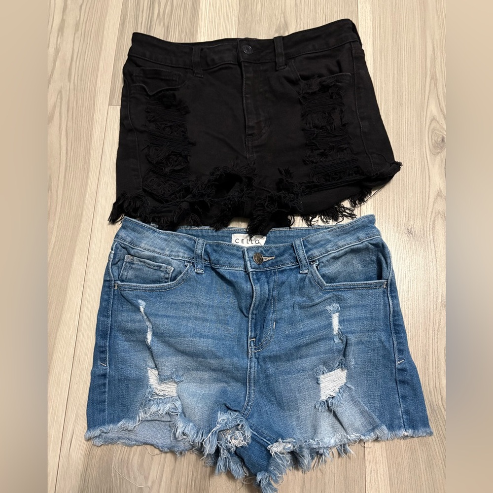 Cello Denim Jean Shorts Size Medium